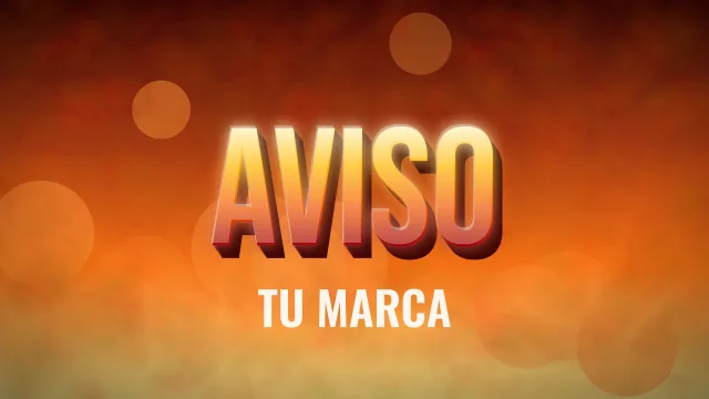 Banner de marca, ejemplo Norte