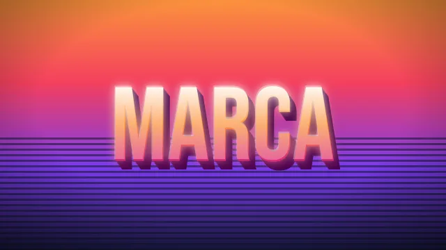 Hora de casa, ejemplo Marca