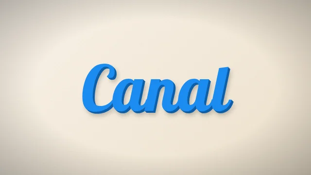 Banners: Entrada, ejemplo Canal