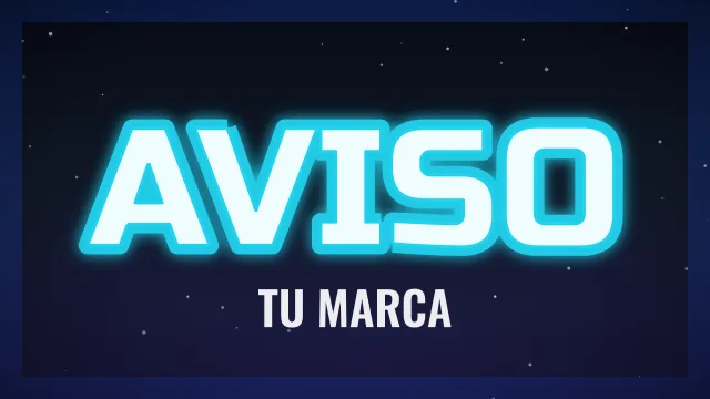 Banners: Recordatorio, ejemplo Oferta
