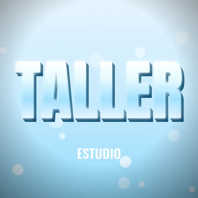 Camisetas: Nombre del local, ejemplo Taller