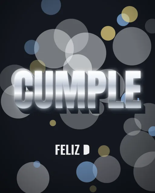 Fiestas: Portada simple, ejemplo Curso