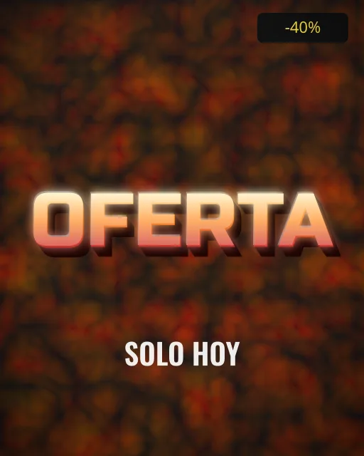 Ofertas: Aviso claro: Aviso claro para ofertas. Plantilla editable, con margen y el texto cambiable en el estudio.
