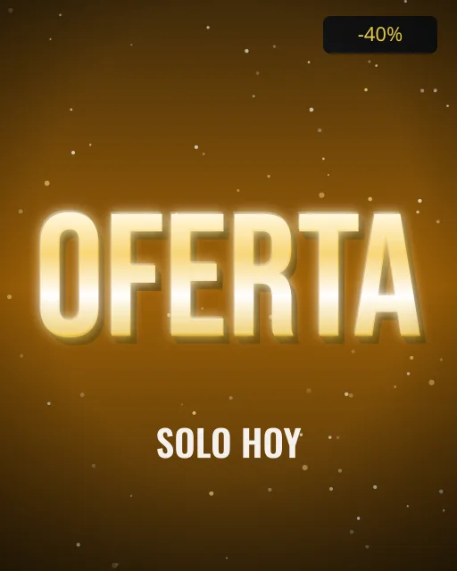 Ofertas: Cartel propio, ejemplo Mesa