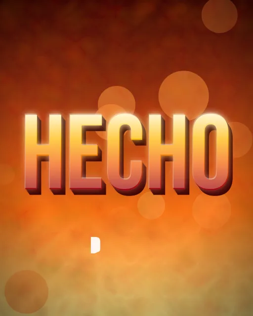Neón ámbar, ejemplo Curso