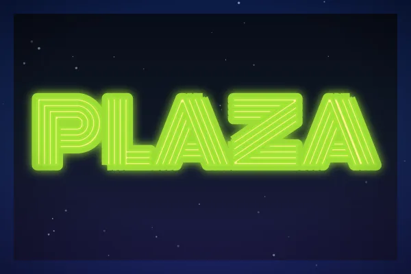 Acero pulido, ejemplo Plaza