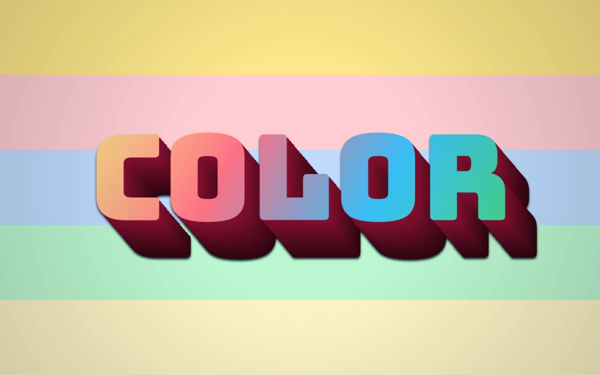 Año de color, ejemplo Color