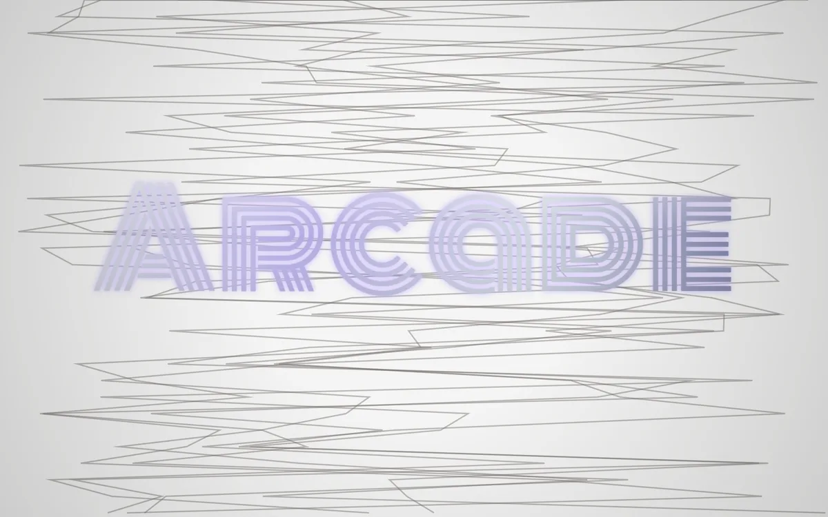 Arcade cromo, ejemplo Arcade