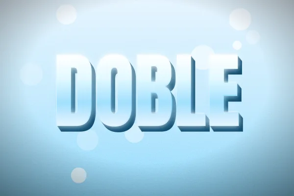 Doble tubo, ejemplo Doble