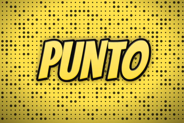 Puntada verde, ejemplo Punto