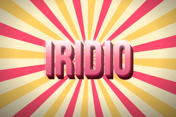 Iridio, ejemplo Iridio