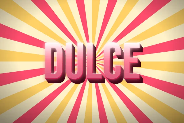 Glaseado, ejemplo Dulce
