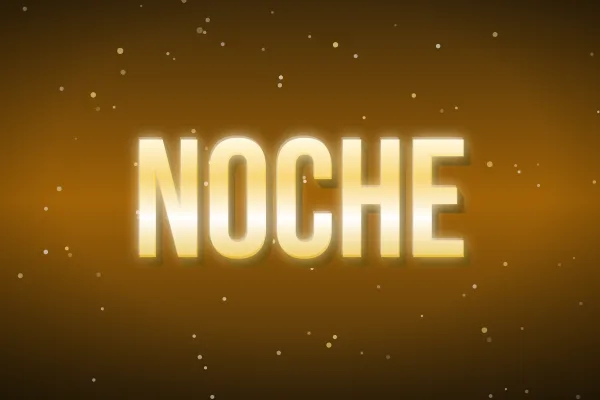 Halloween, ejemplo Noche