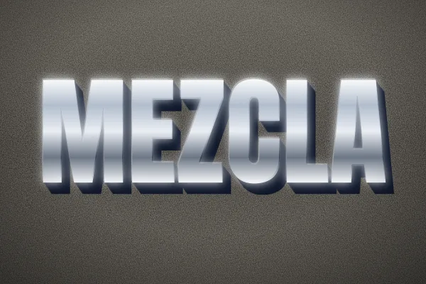 Magenta y cian, ejemplo Mezcla
