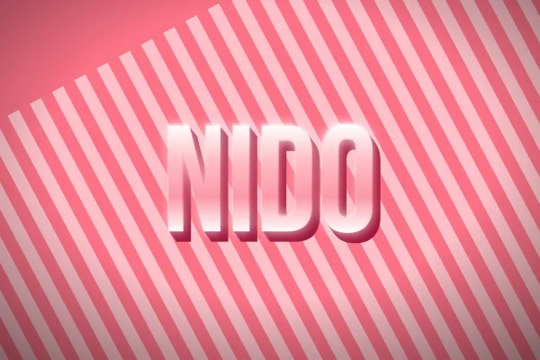 Pegatina, ejemplo Nido