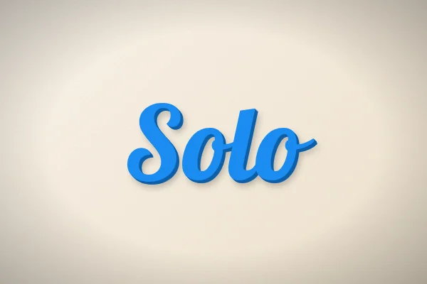 Solo contorno, ejemplo Valle