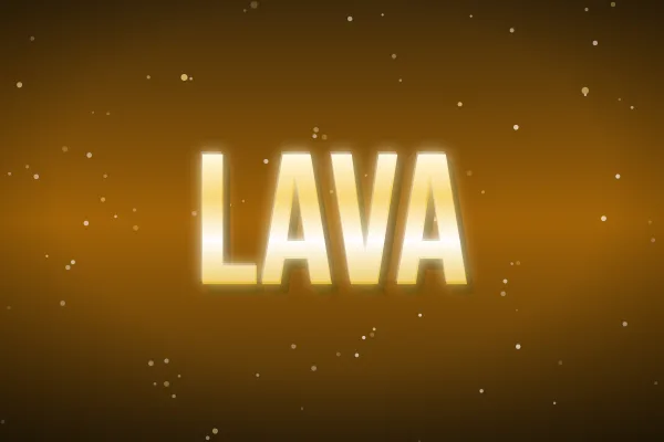 Volcán, ejemplo Lava