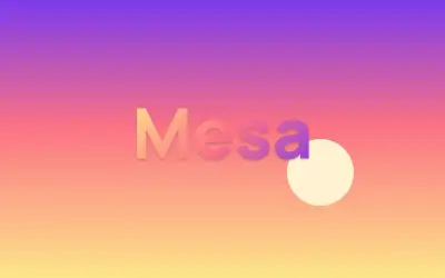 Atardecer, ejemplo Mesa