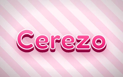 Cerezo, ejemplo Rosa