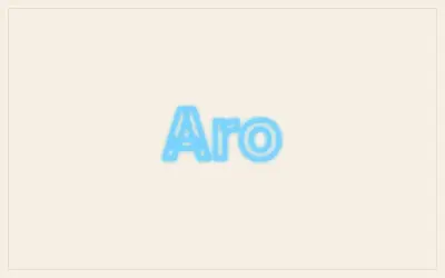 Contorno luminoso, ejemplo Aro