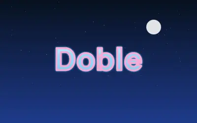 Doble tubo, ejemplo Doble