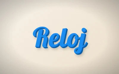Taller de horas. Estilo original de taller de horas. Letra propia, sin logotipo, sin escudo y sin marca ajena.