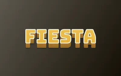 Lámina hinchada, ejemplo Fiesta