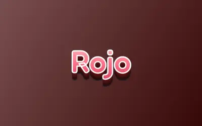 Globo rojo, ejemplo Rojo
