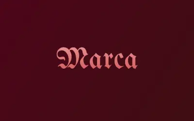 Manuscrito oscuro, ejemplo Marca
