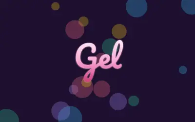 Líquido rosa, ejemplo Gel