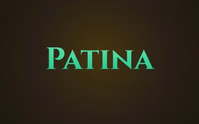 Pátina, ejemplo Patina