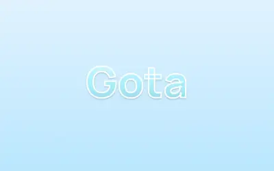 Gota de agua, ejemplo Gota