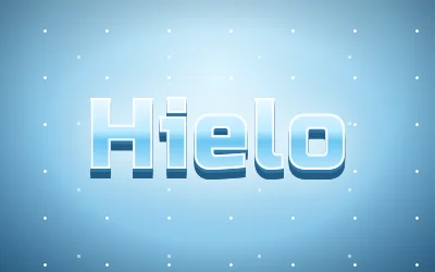 Hielo claro, ejemplo Cielo