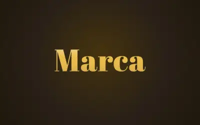 Estilo estudio clásico. Letra estilo estudio de cine: serifa de oro. Sin escudo.