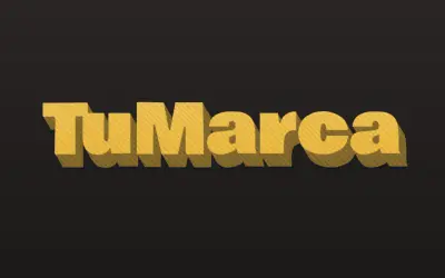 Estilo oro de calle. Letra estilo rap: bloque de oro con canto oscuro. Sin cadena.
