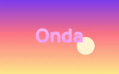 Neón ochenta, ejemplo Onda