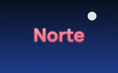 Neón rosa, ejemplo Norte